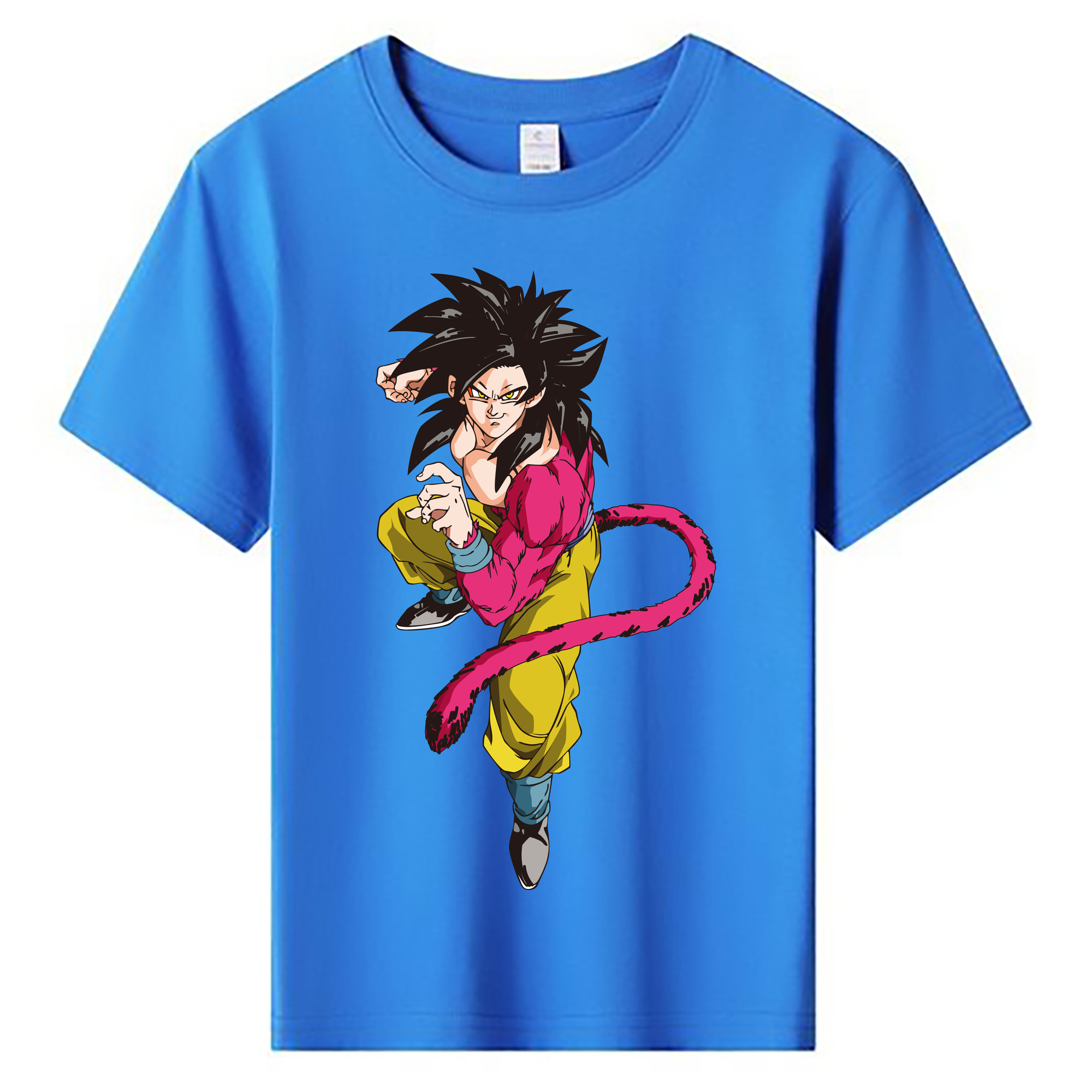 （画像用） ドラゴンボール 孫悟空（そん ごくう）Son Goku カカロット DRAGON BALL Kakarotto 綿100％キッズTシャツ（フロントプリント）